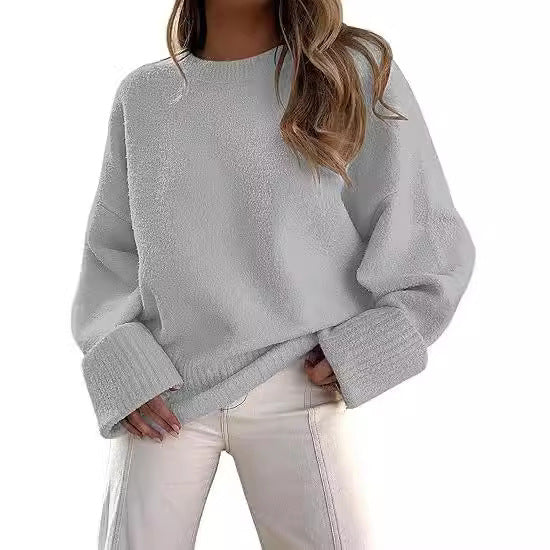 Damen kuscheliger Pullover Drune