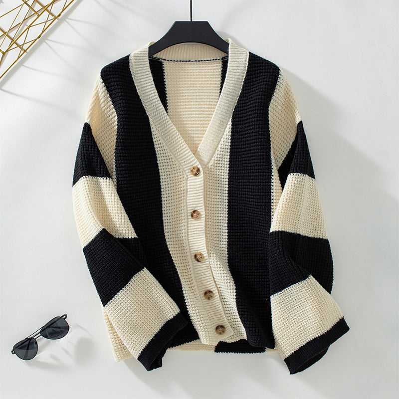 Drune | Lässige Strickjacke Aus Weichem Material