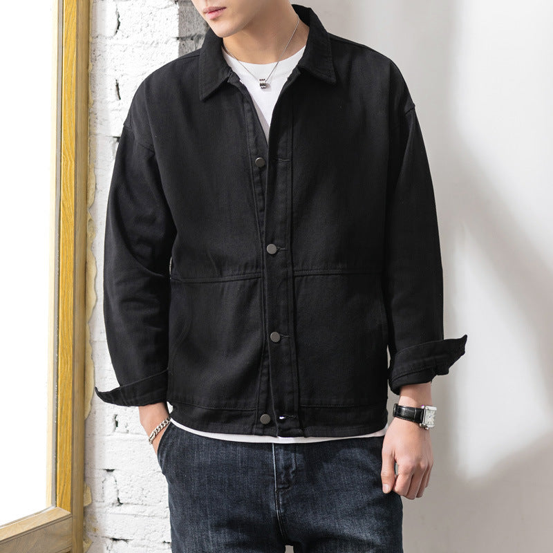 Herren Lässige Utility Jacke Drune