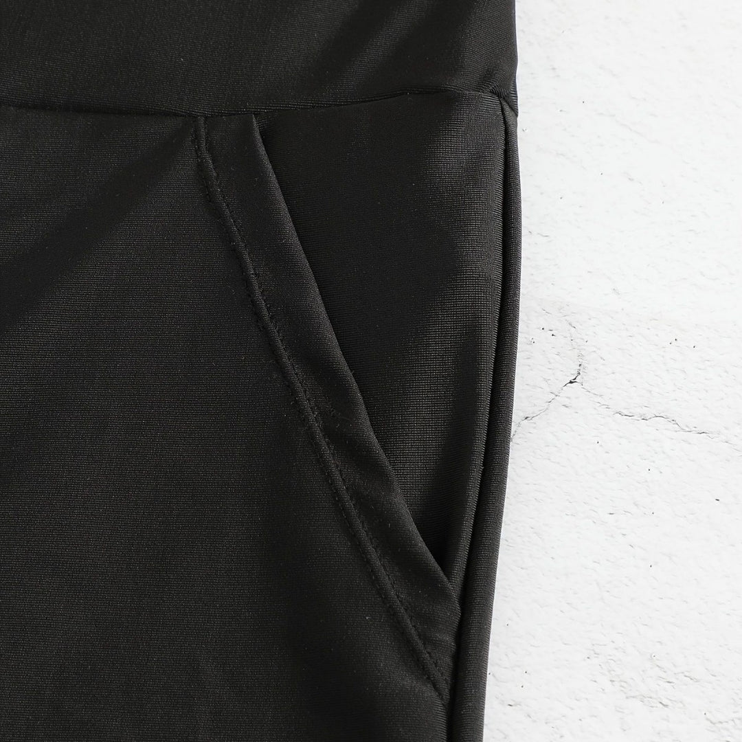 Damen Badeshorts mit hohem Bund und Seitentaschen Drune