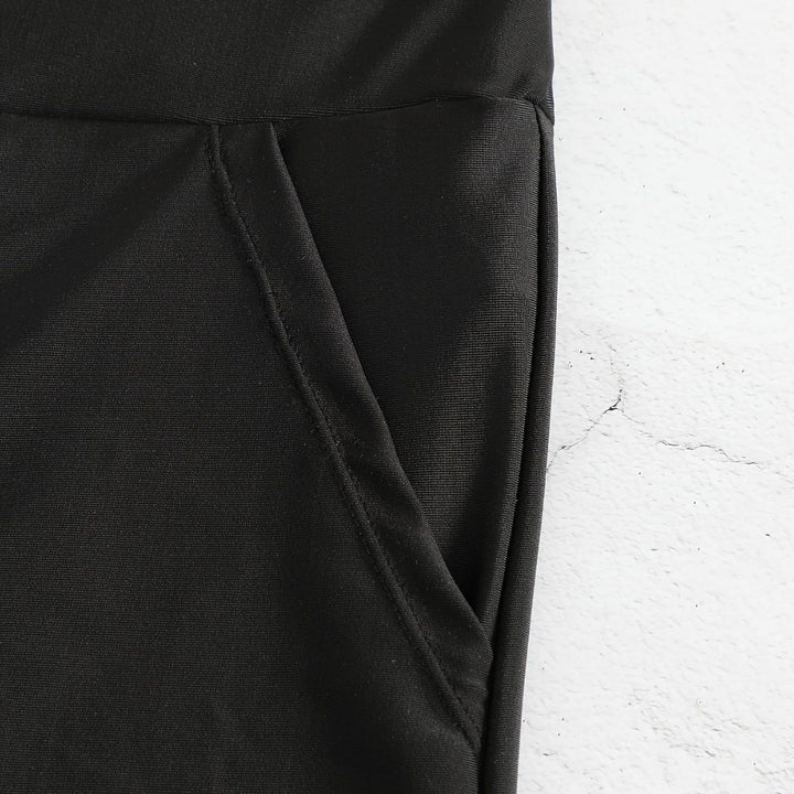 Damen Badeshorts mit hohem Bund und Seitentaschen Drune