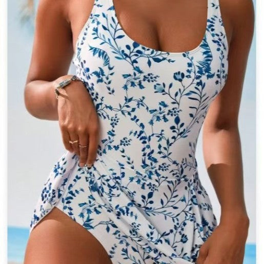 Damen Schwimmanzug mit stilvollem Rockteil Drune