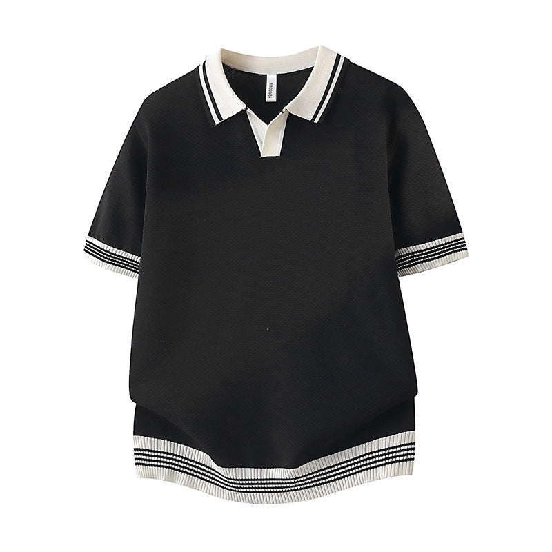 Damen Sportliches Kurzarm-Polohemd Drune