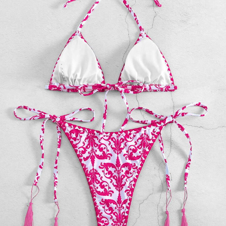 Damen Bikiniunterteil mit eleganten Quastendetails Drune