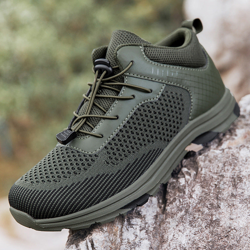 Herren Atmungsaktive Trail-Schuhe mit flexiblem Schnürsystem Drune