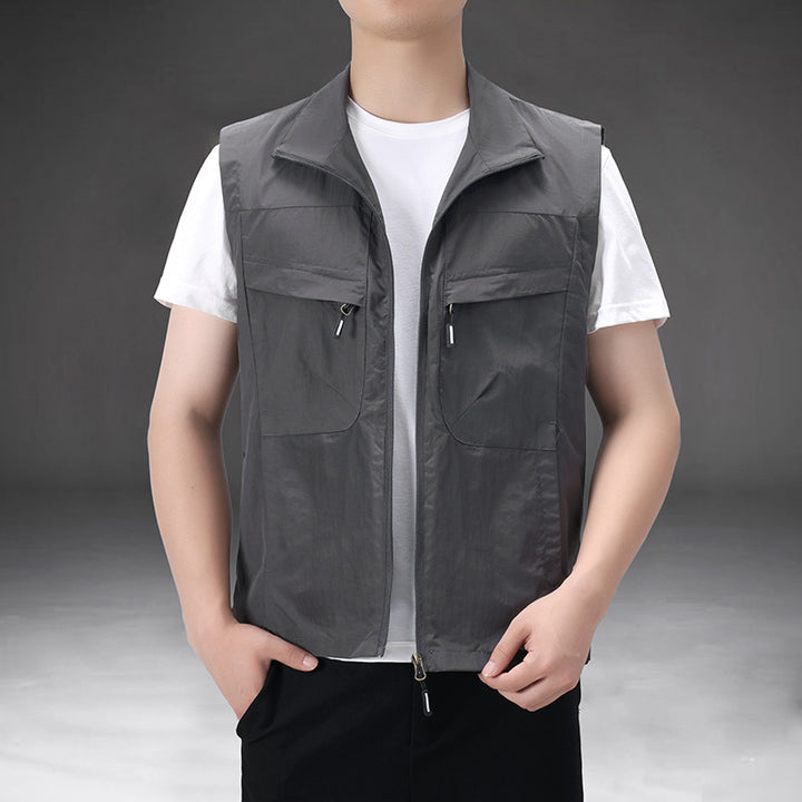 Herren Praktische Outdoor-Weste Drune