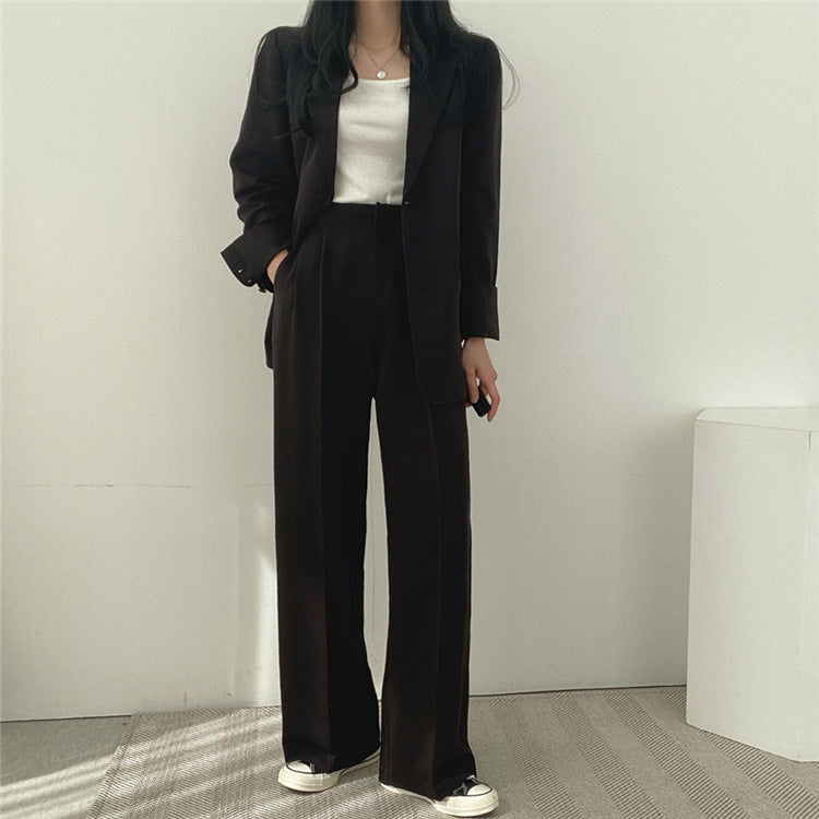 Damen Stilvolles Blazer-Set Drune