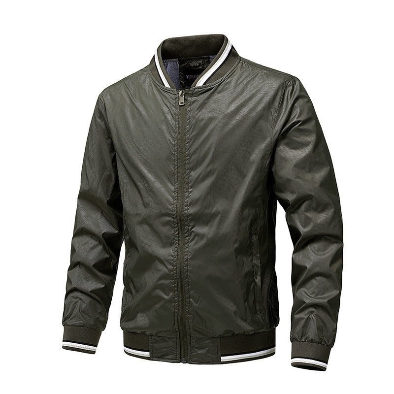 Herren Sportliche Bomberjacke mit zwei Seitentaschen Drune