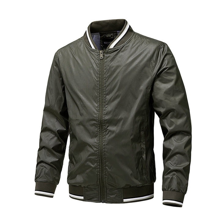 Herren Sportliche Bomberjacke mit zwei Seitentaschen Drune
