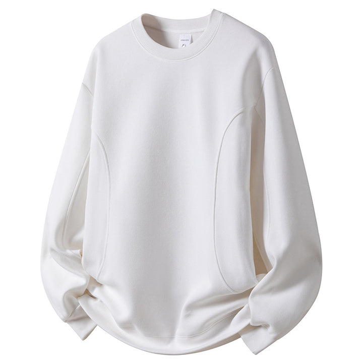 Damen Bequem Oversized Sweatshirt Drune