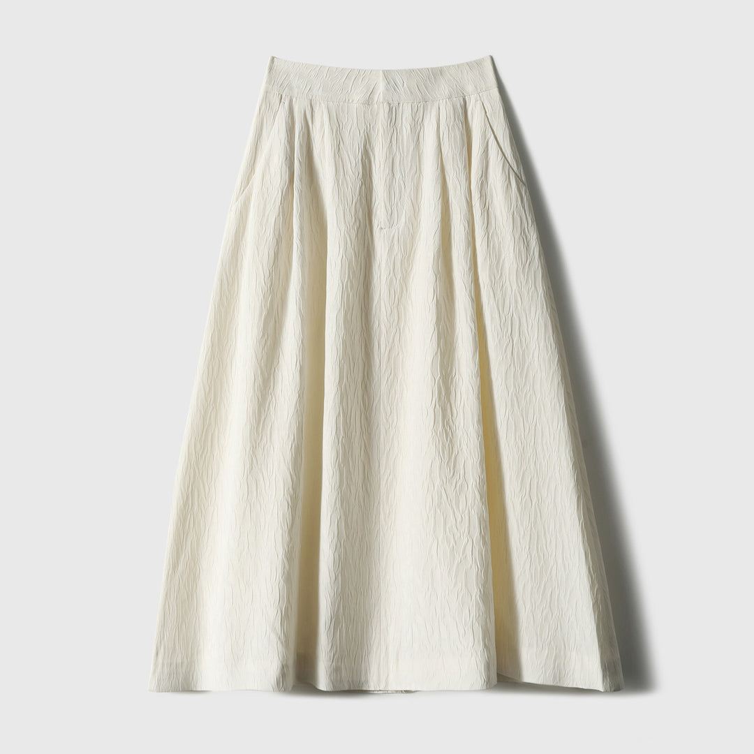 Damen Flowing Maxi-Rock Drune