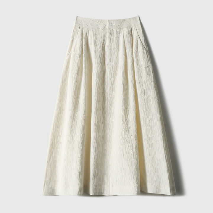 Damen Flowing Maxi-Rock Drune