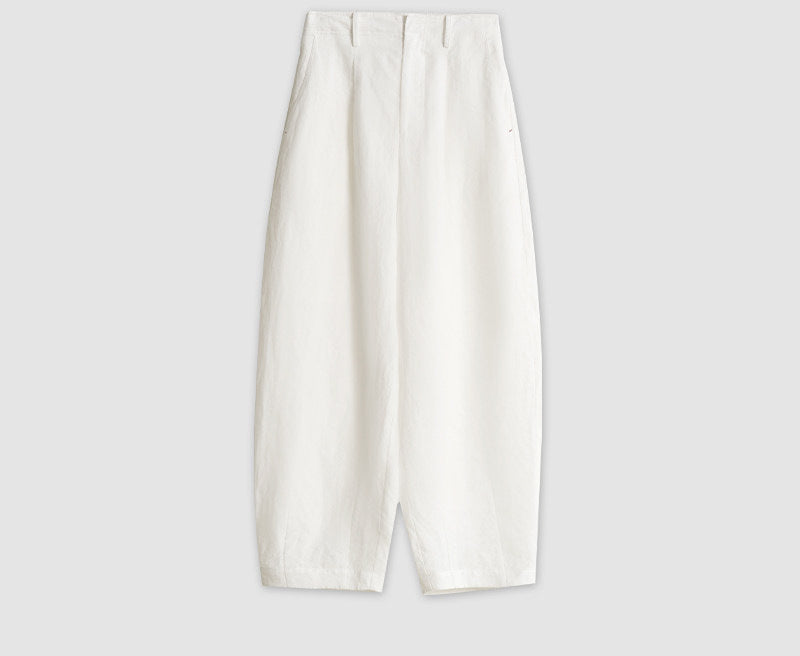 Damen Bequeme und elegante Leinenhose Drune
