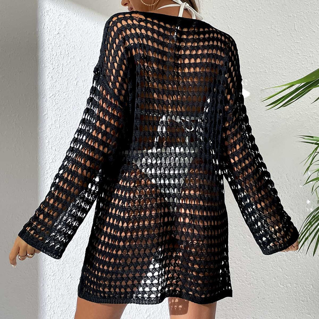 Damen schmeichelndes Stricktop mit weitem Schnitt Drune