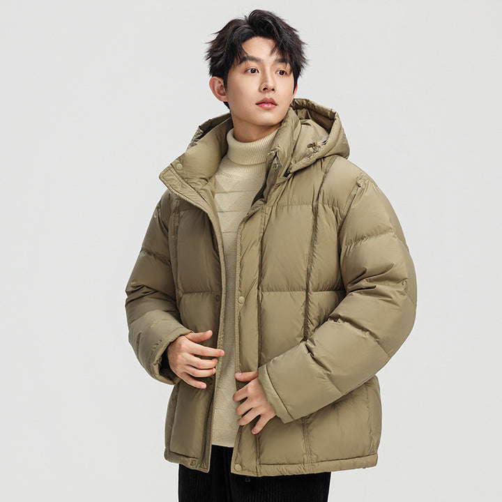 Herren Warme und stylische Daunenjacke Drune