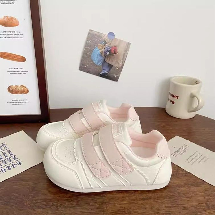 Damen Kinder Sneaker mit praktischem Klettverschluss Drune