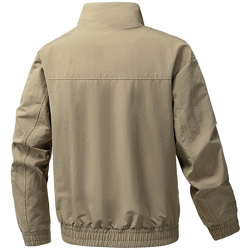 Herren technische Kapuzen-Softshelljacke mit verstellbarer Kapuze und Utility-Taschen Drune