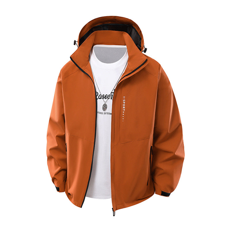 Herren Atmungsaktive Outdoor-Jacke
