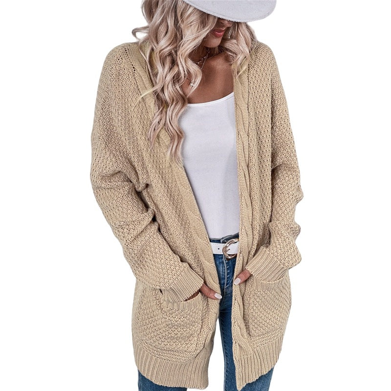 Damen Strickjacke mit lockerer Passform und praktischen Taschen Drune