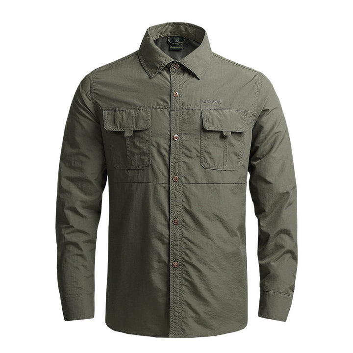 Herren Funktionales Outdoor-Hemd Drune