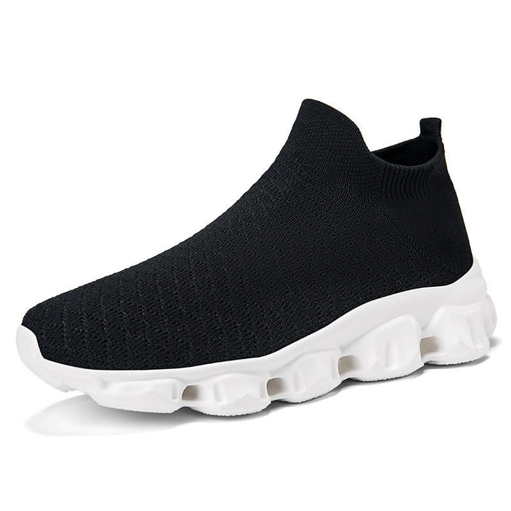 Damen High-Top Strick-Sneaker mit luftiger Sohle Drune