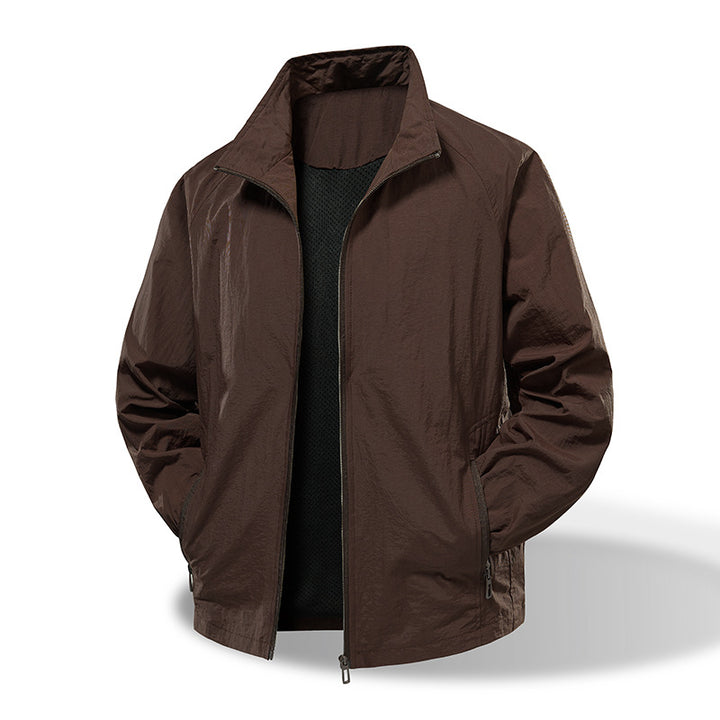 Herren Leichte Übergangsjacke mit atmungsaktiven Materialien Drune