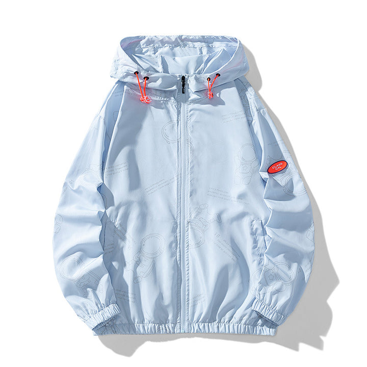 Damen Leichte Übergangsjacke mit Kapuze