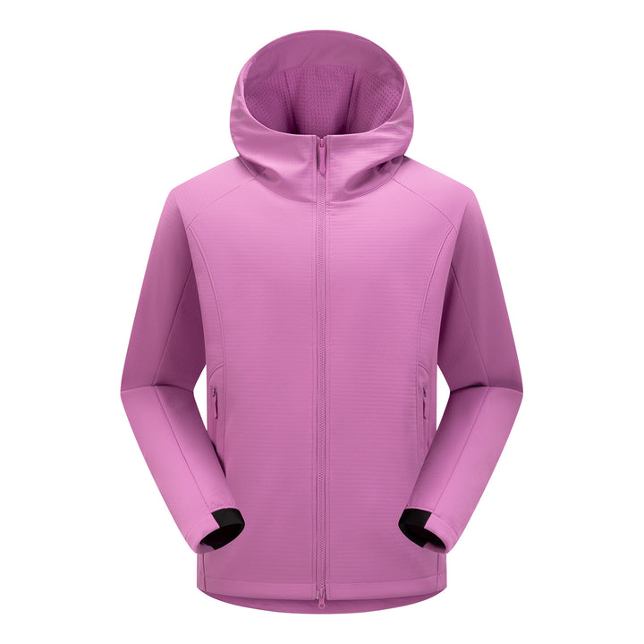 Herren Softshell-Outdoorjacke mit Kapuze, winddichter Membran und ergonomischem Schnitt Drune