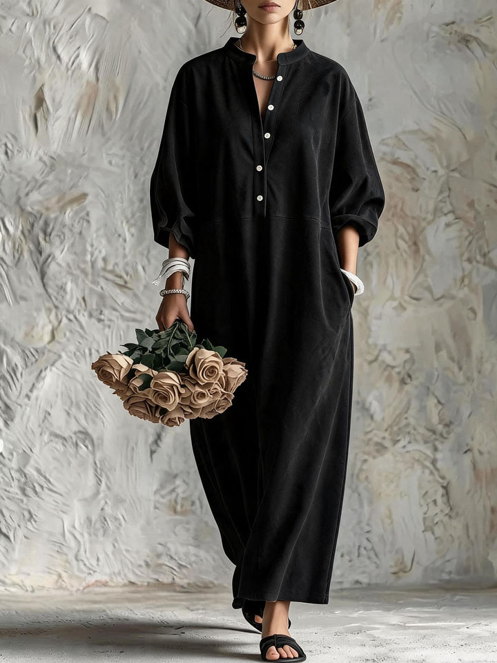 Damen Lässiges Maxikleid Drune