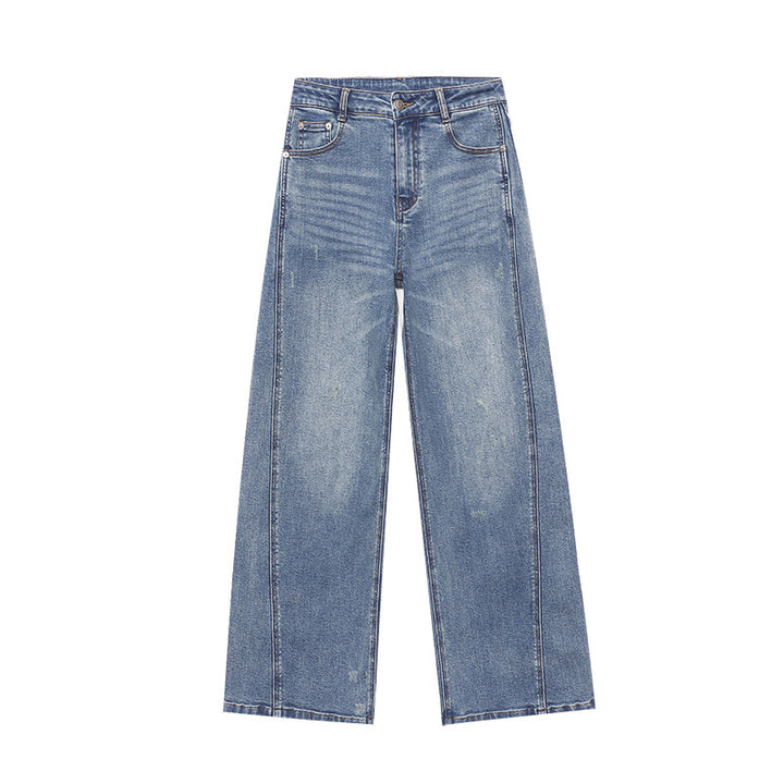 Damen figurbetontes Langarm-Oberteil mit V-Ausschnitt und elegantem Rippstrick Drune