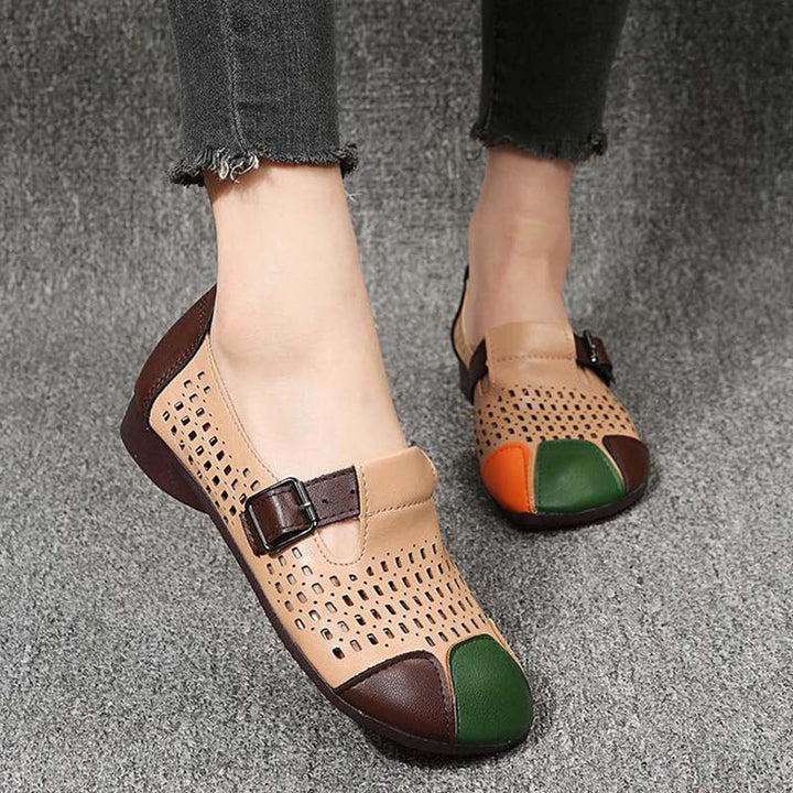 Luftige Damensandalen mit Schnalle – Zoë Drune