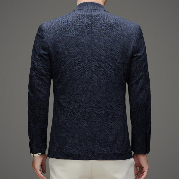 Herren eleganter Blazer mit strukturiertem Design und modischem Schnitt Drune