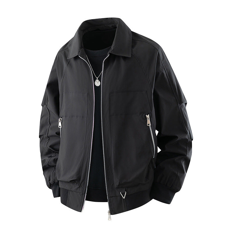 Herren lässige und stylische Bomberjacke