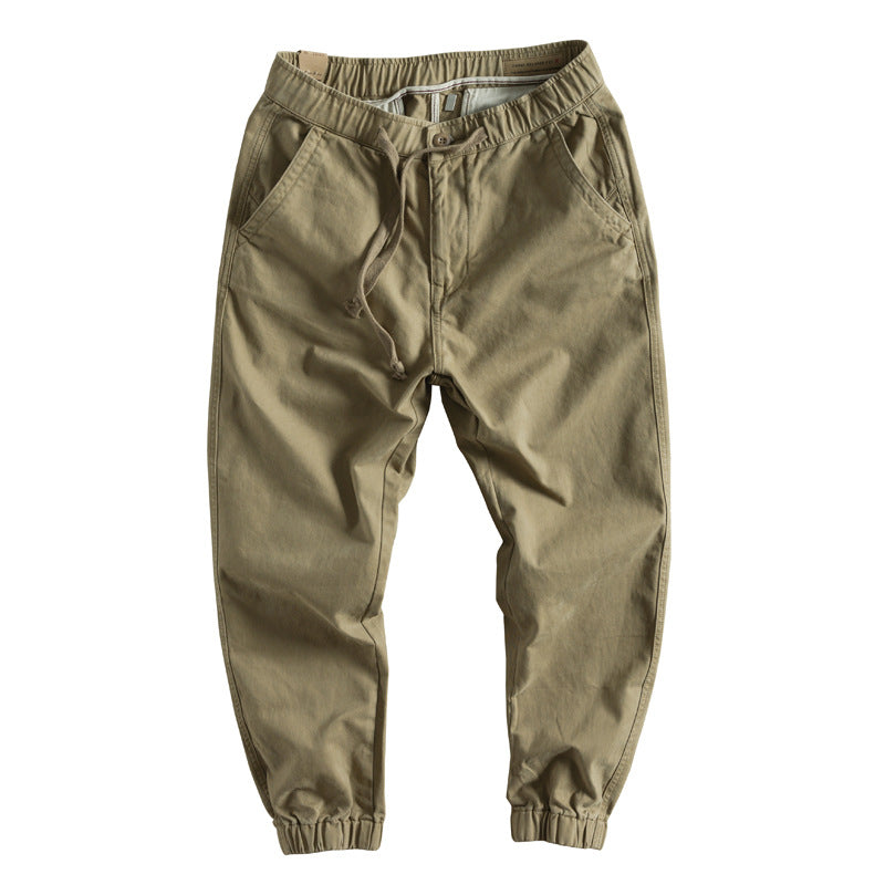 Herren Angesagte Cargo-Hosen mit Gummizug Drune