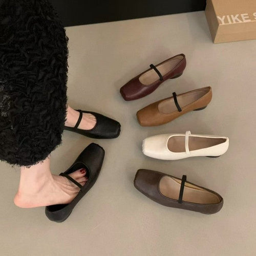 Damen Ballerinas mit elegantem Riemchen und komfortabler Passform Drune