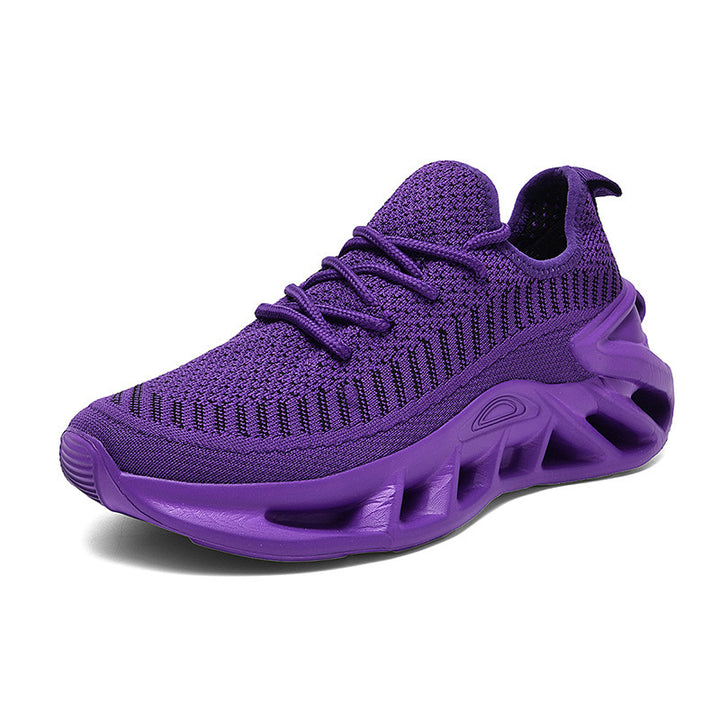 Herren leichte atmungsaktive Strick-Sneaker mit gedämpfter ergonomischer Laufsohle Drune