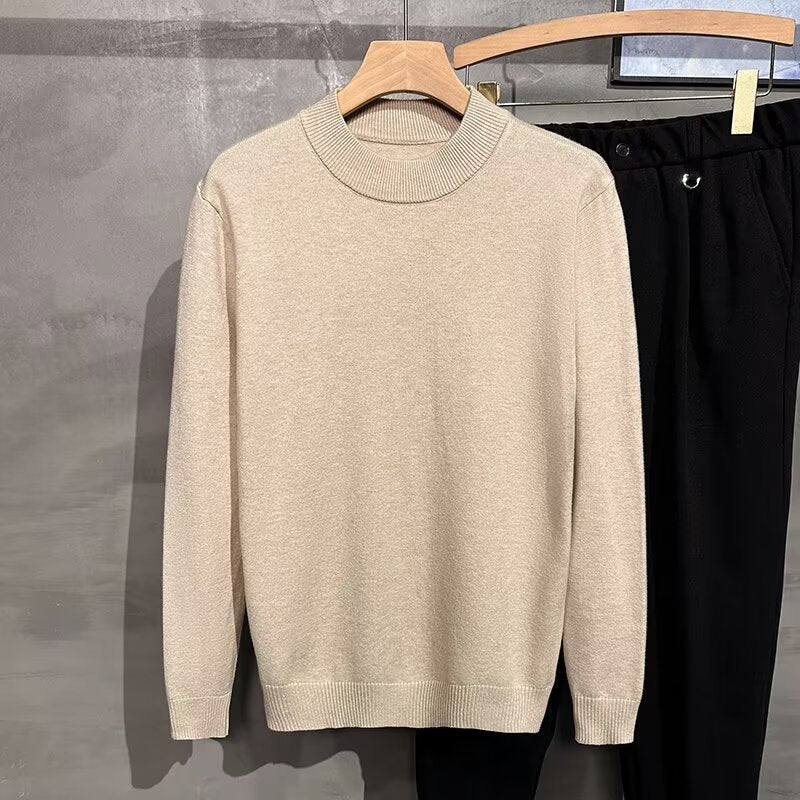 Herren Eleganter Rollkragenpullover Drune