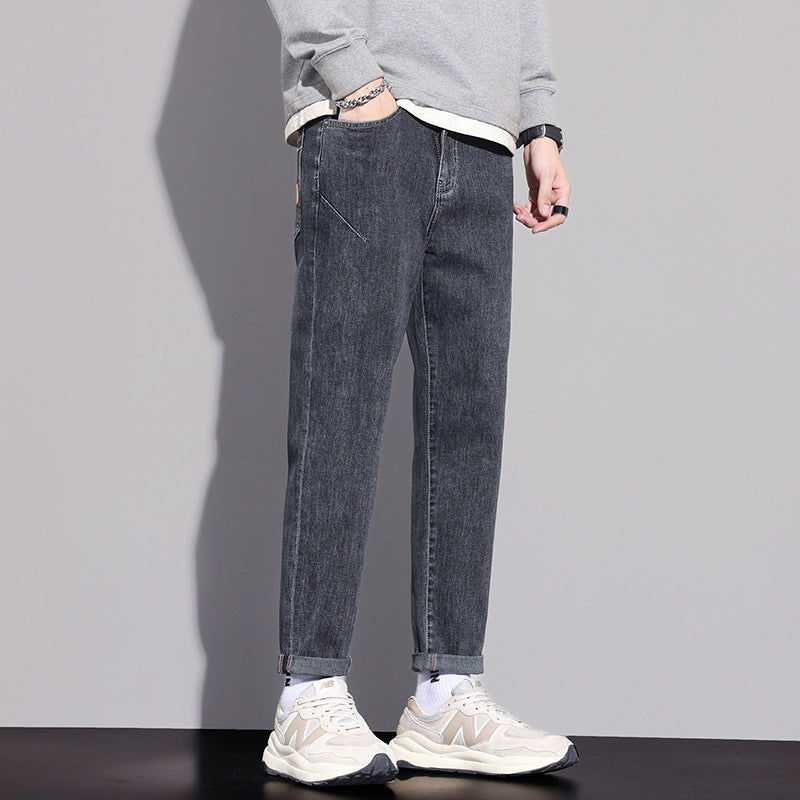 Herren Modische Relaxed Fit Jeans Drune