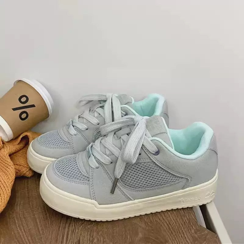 Damen Sportliche Sneakers mit atmungsaktiver Textiloberfläche und bequemer Dämpfung Drune