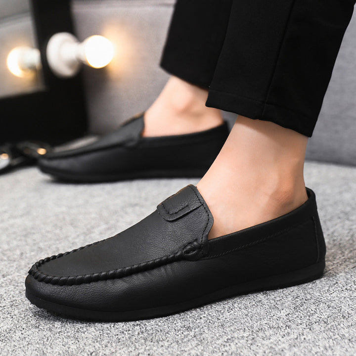 Herren Mokassins aus weichem Leder Drune