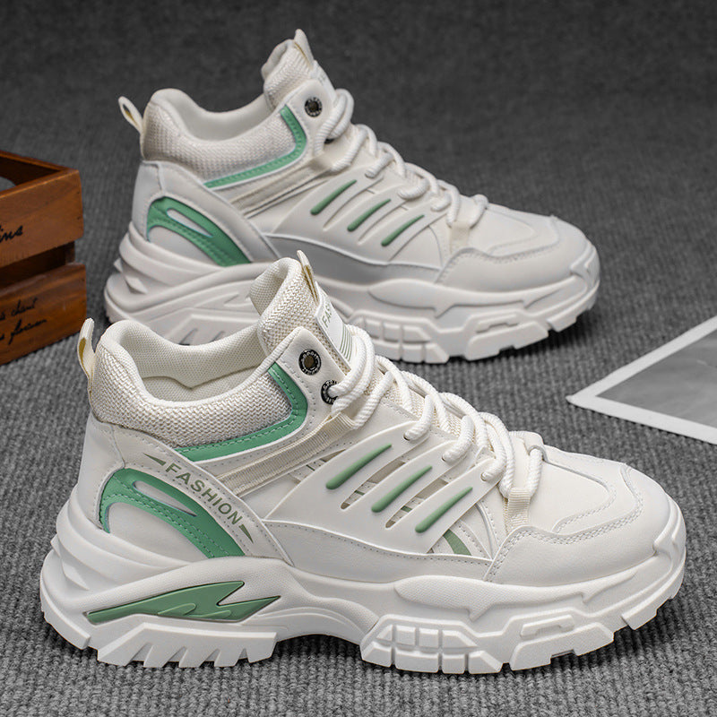 Damen Hochtop Sneakers mit robustem Design und stylischem Mesh-Einsatz Drune