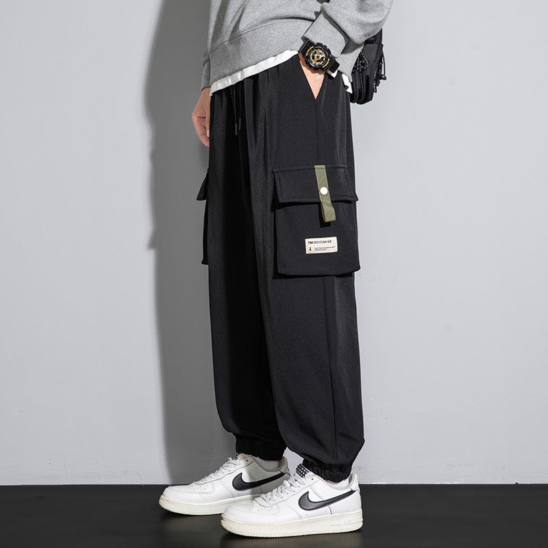 Herren Bequeme Cargo-Hose mit mehreren Taschen Drune