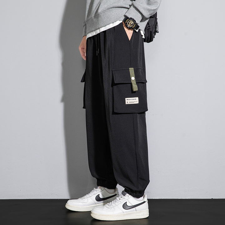 Herren Bequeme Cargo-Hose mit mehreren Taschen Drune