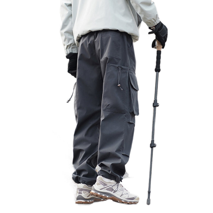 Herren Technische Outdoor-Cargohose mit Multifunktionstaschen und Stretcheinsätzen Drune