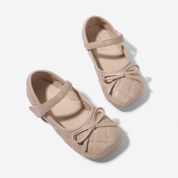Damen Ballerina Schuhe mit dekorativer Schleifenapplikation Drune