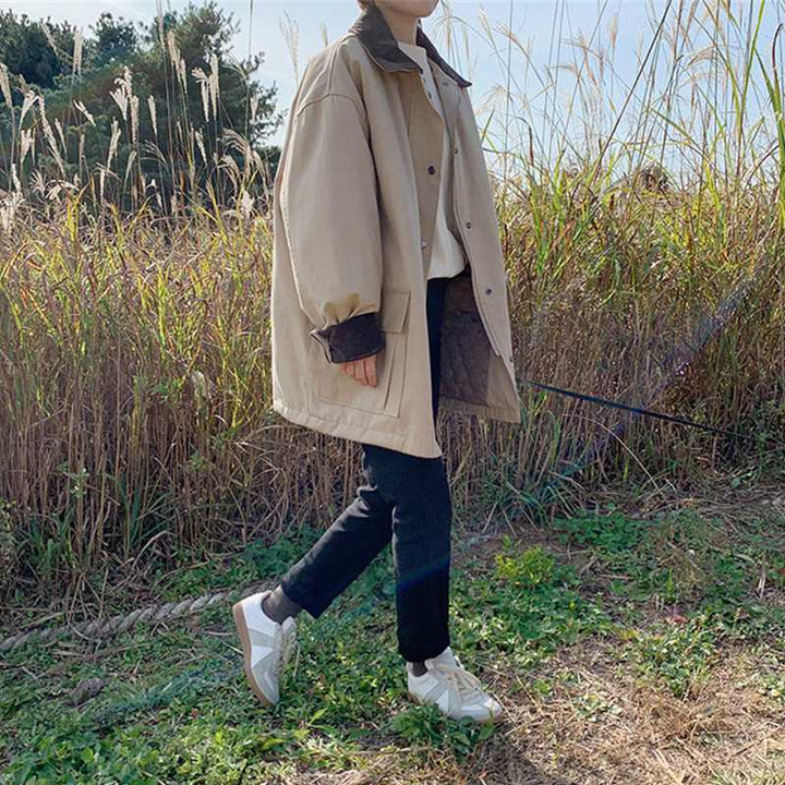 Drune | Damen Oversized Jacke - Trendy und Bequem
