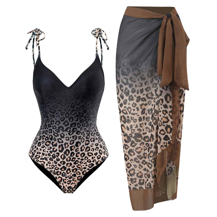 Damen Maxi-Rock mit elegantem Wickeldesign und floralem Muster Drune