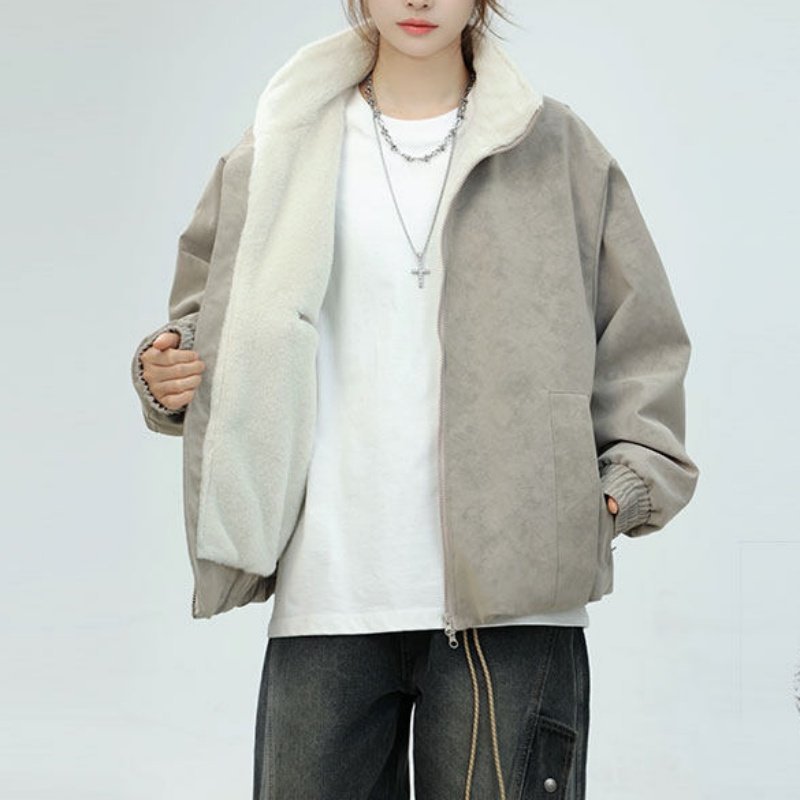 Damen Urbane Oversized-Jacke Drune