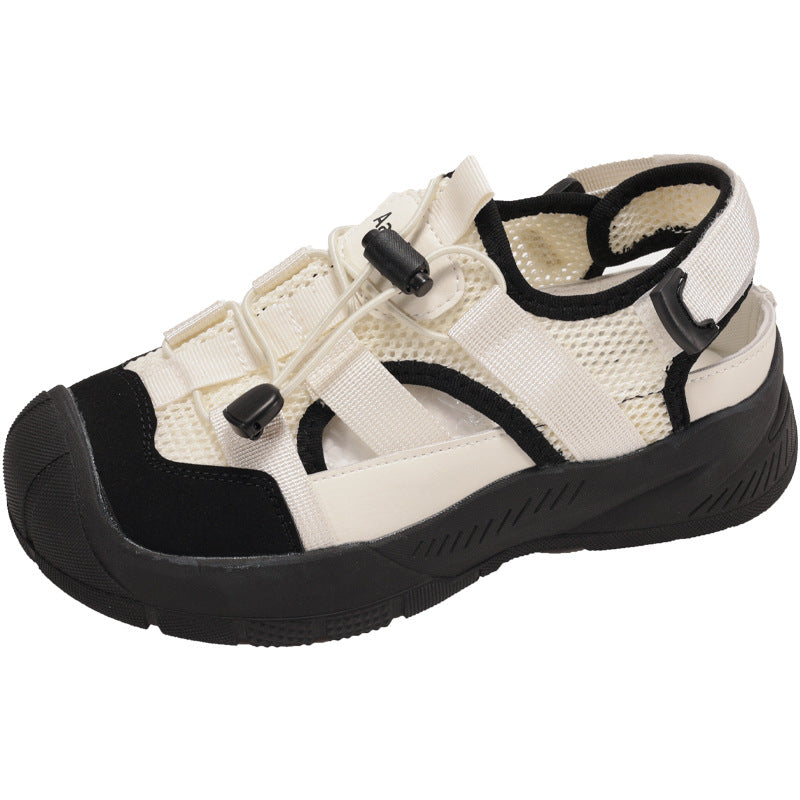 Damen Sportliche Sandalen mit atmungsaktiver Oberfläche und elastischem Schnürsystem Drune