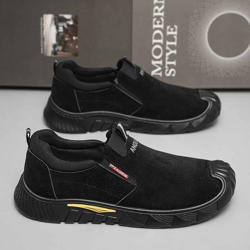 Damen Modische Slip-On Sneakers mit flexibler Sohle und atmungsaktivem Obermaterial Drune